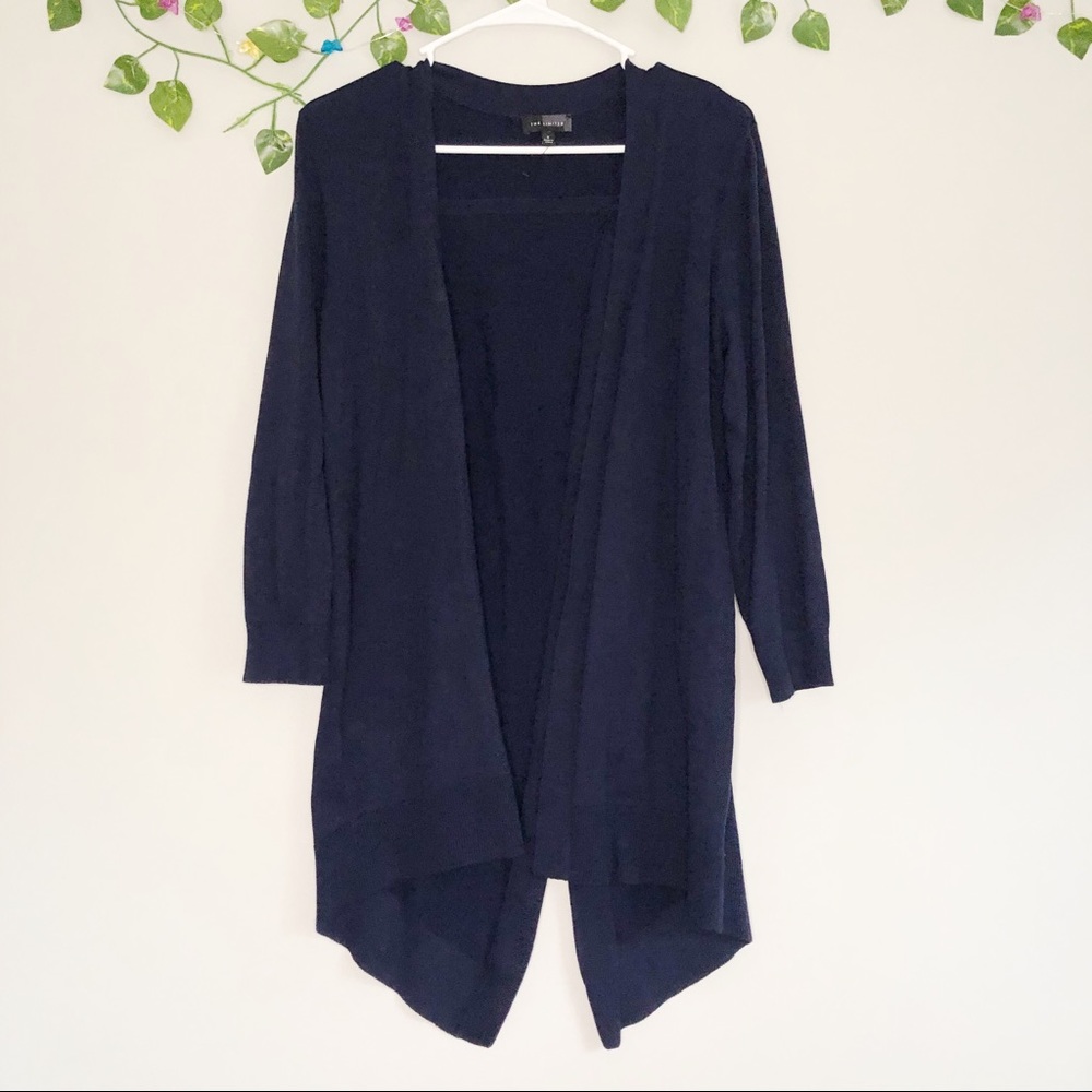 The Limited Navy Blue Cardigan